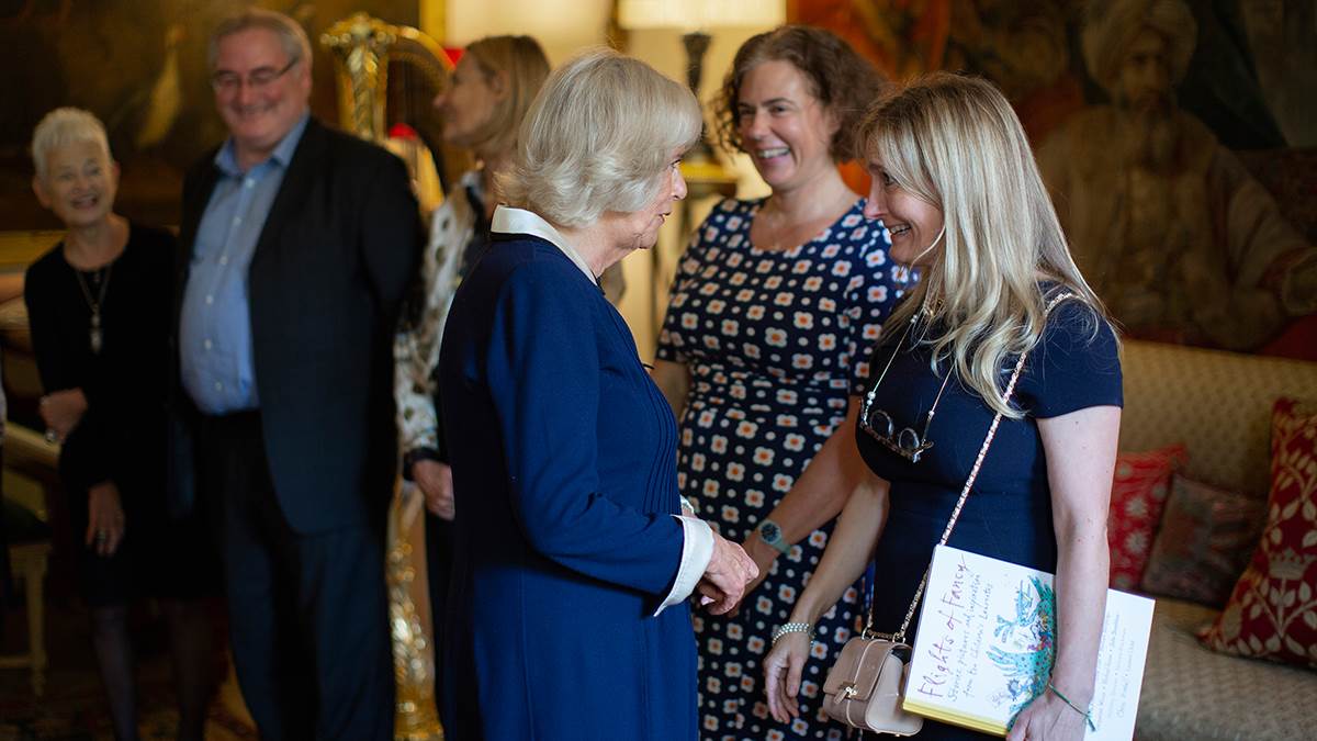 The Duchess of Cornwall celebratory tea Waterstones Children’s Laureate 20th anniversary