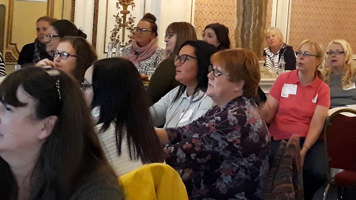 Delegates at the BookTrust Cymru Early Years practitioner conference 2019