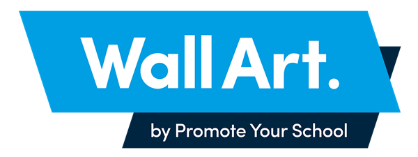 The logo for Wall Art by Promote Your School