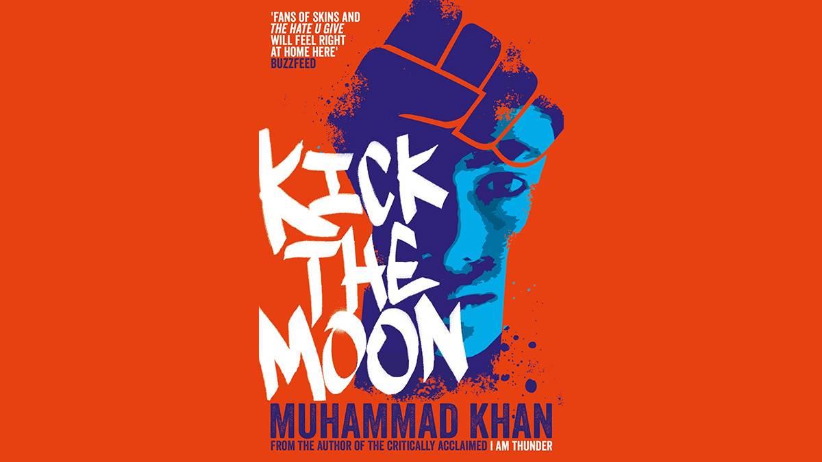 The front cover of Kick the Moon