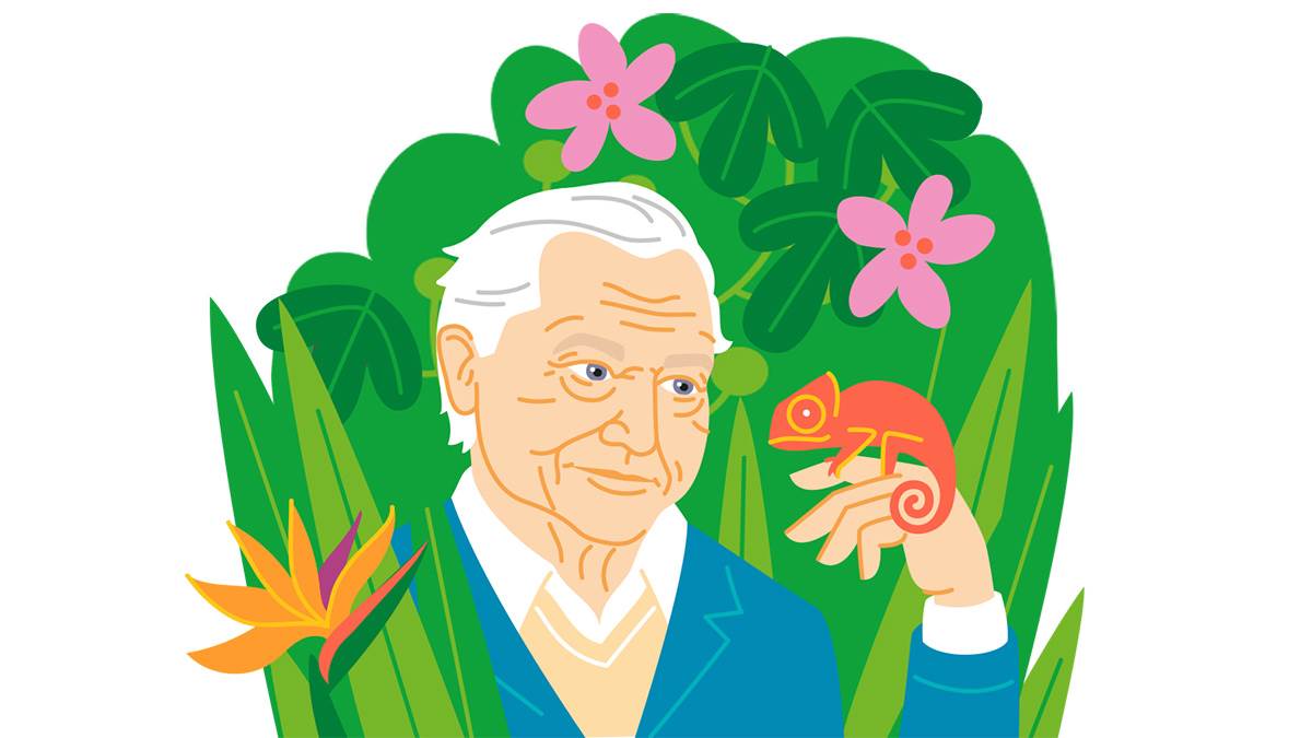 Sir David Attenborough in Earth Heroes