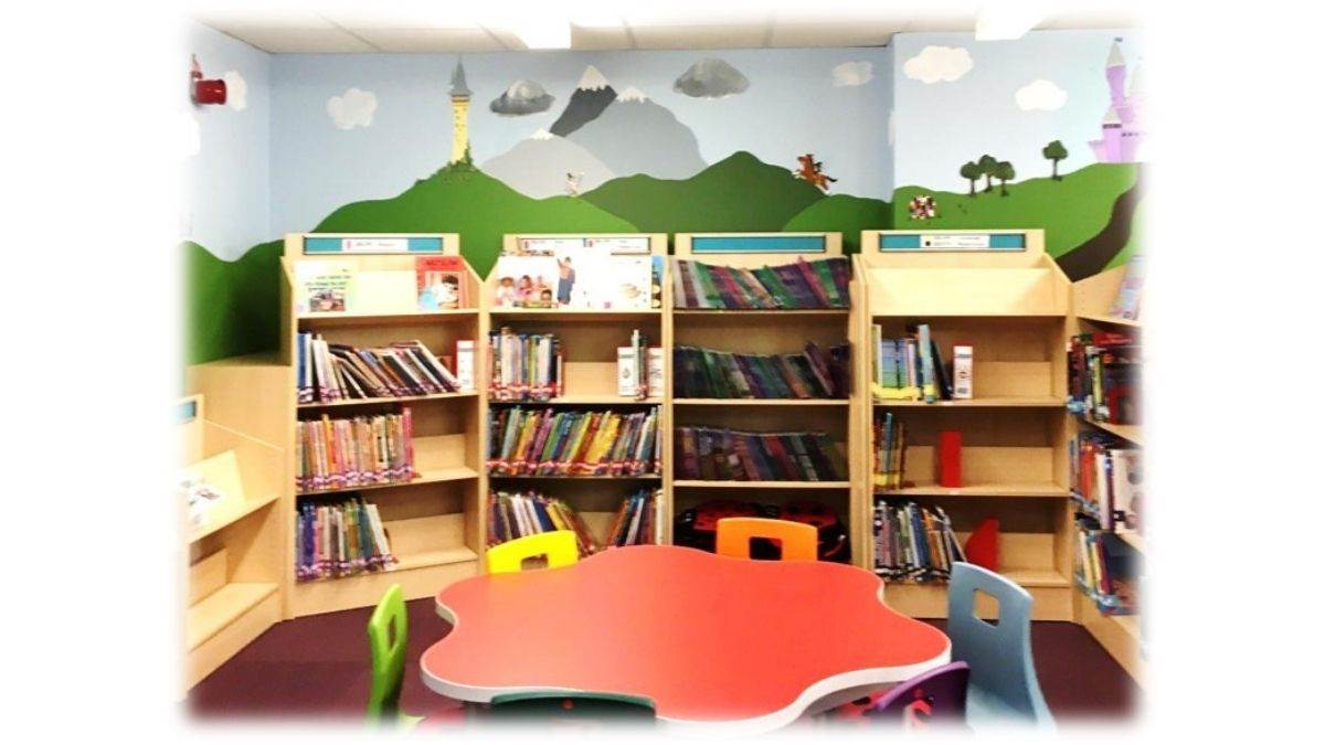 Deborah's school library
