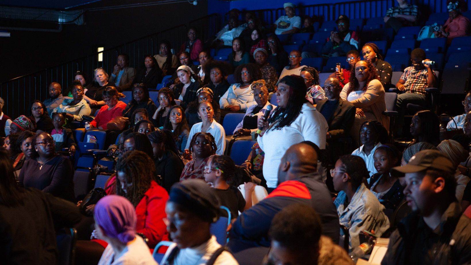Audience at the Black British Book Festival